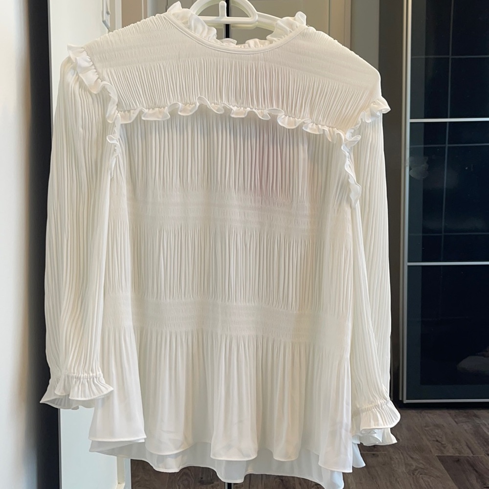 Ted baker white blouse